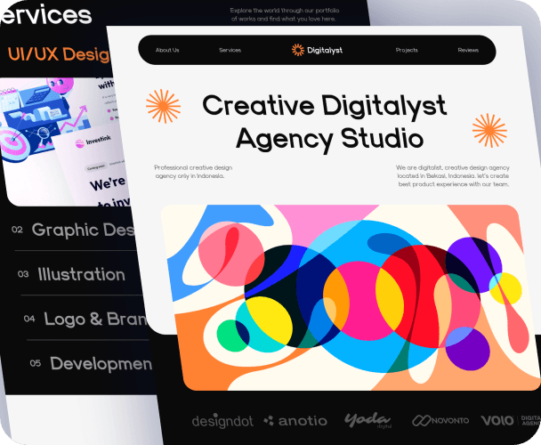 Landing Page - Digital Agency